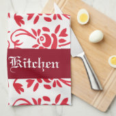 Gepersonaliseerde mooie Hongaarse kunst Theedoek (Quarter Fold)