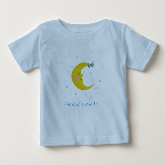 Gepersonaliseerde Moon Face Tshirt (Voorkant)