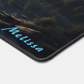 Gepersonaliseerde Moonlight Night Landscape Desk M Bureaumat (Hoek)