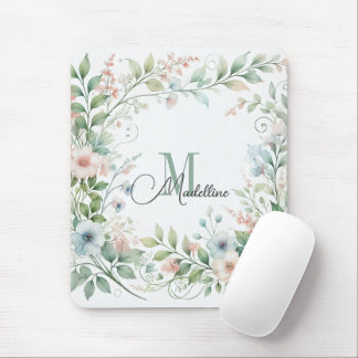 Gepersonaliseerde Mousepad met wilde bloemen | Ini Muismat