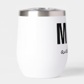 Gepersonaliseerde MRS Naam Bruiloft Pas getrouwd (Voorkant)