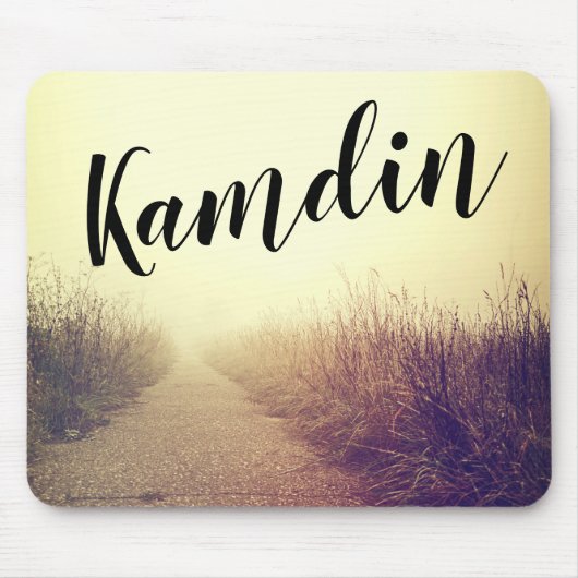 Gepersonaliseerde Muismat Sunrise Pathway Walkway (Voorkant)