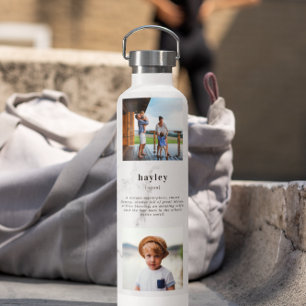 Gepersonaliseerde naam aangepaste definitie 8 Fo Waterfles