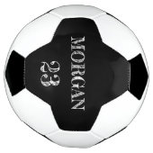 Gepersonaliseerde naam Ball Player Nummer Voetbal (Gedraaid)