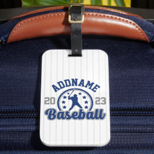 Gepersonaliseerde NAAM Baseball Team Speler Game Bagagelabel