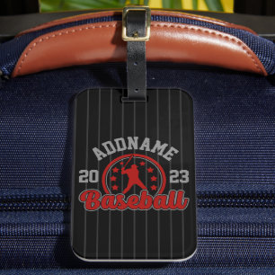Gepersonaliseerde NAAM Baseball Team Speler Game Bagagelabel