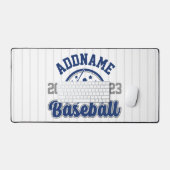 Gepersonaliseerde NAAM Baseball Team Speler Game Bureaumat (Keyboard & Muis)