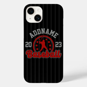Gepersonaliseerde NAAM Baseball Team Speler Game Case-Mate iPhone 14 Hoesje