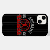 Gepersonaliseerde NAAM Baseball Team Speler Game Case-Mate iPhone Case (Achterkant (horizontaal))