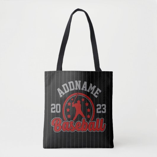 Gepersonaliseerde NAAM Baseball Team Speler Game Draagtas (Voorkant)