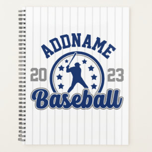 Gepersonaliseerde NAAM Baseball Team Speler Game Planner