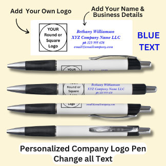 Gepersonaliseerde naam Bedrijf telefoon e-mail, Bl Pen
