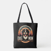 Gepersonaliseerde naam Berner Mountain Dog Mom  Draagtas (Achterkant)