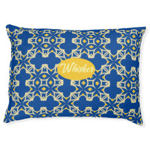Gepersonaliseerde naam Blauw en Geel Royal Repose