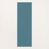 Gepersonaliseerde naam Blue White Mountain Uitzich Yogamat (Achterkant)