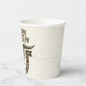 Gepersonaliseerde NAAM Bull Steer Skull Westerne R Papieren Bekers (Links)