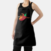 Gepersonaliseerde naam Chef Schort | Roken van Hot (Insitu)