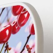 Gepersonaliseerde naam Cherry Blossom Pink Pickleball Paddle (Links Detail)