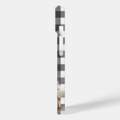 Gepersonaliseerde naam Christmas Snowman Case-Mate iPhone Case (Achterkant / Links)