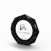 Gepersonaliseerde naam Dr Minimalist Doctor Afstud Fotoblokken (Rechts)