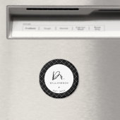 Gepersonaliseerde naam Dr Minimalist Doctor Afstud Magneet (Insitu (Vaatwasser))