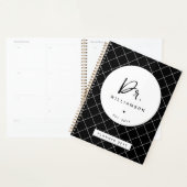 Gepersonaliseerde naam Dr Minimalist Doctor Afstud Planner (Display)