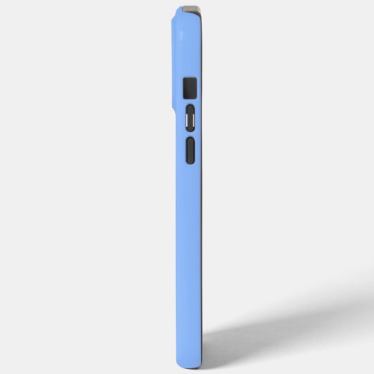 Gepersonaliseerde naam Elegant Eenvoudig Pastel Bl Case-Mate iPhone Case (Achterkant / Links)