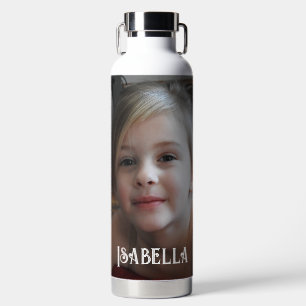 Gepersonaliseerde naam en foto    waterfles