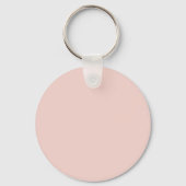 Gepersonaliseerde naam en monogram van het bruidsm sleutelhanger (Achterkant)
