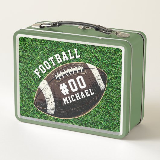 Gepersonaliseerde naam en nummer Amerikaans footba (Achterkant)