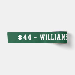 Gepersonaliseerde naam en nummer Homecoming Green Lint