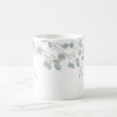 Gepersonaliseerde naam Eucalyptus Koffiemok (Center)