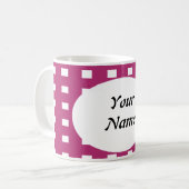 Gepersonaliseerde naam Gift Item Koffie Mok (Voorkant links)