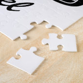 Gepersonaliseerde Naam Golf stick bal Golfer Golfe Legpuzzel (Zijkant)