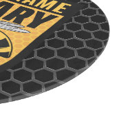 Gepersonaliseerde NAAM Honey Bee Apiary Bijenkorve Snijplank (Hoek)