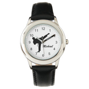 Gepersonaliseerde naam Karate / Taekwondo / judo Horloge