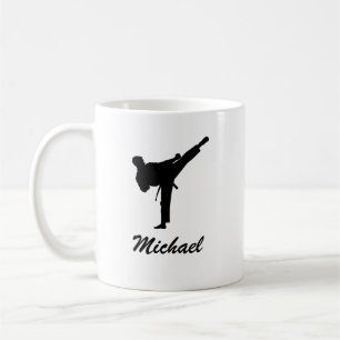 Gepersonaliseerde naam Karate / Taekwondo / judo Koffiemok