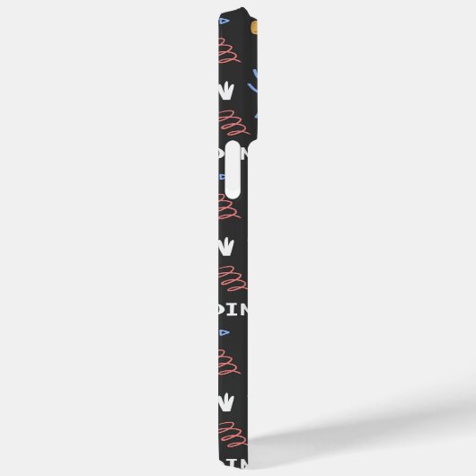 Gepersonaliseerde naam Kinder telefoonhoes Case-Mate iPhone Case (Achterkant / Rechts)