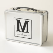Gepersonaliseerde naam Lunch Box (Achterkant)