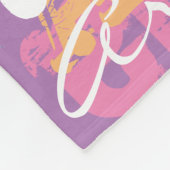Gepersonaliseerde naam Meisjes Blanket Fleece Deken (Hoek)