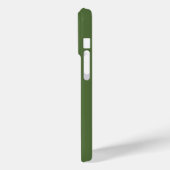 Gepersonaliseerde naam met Monogram Case-Mate iPhone Case (Achterkant / Links)
