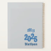 Gepersonaliseerde naam met Year Planner (Achterkant)