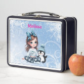 Gepersonaliseerde naam Metal Lunchbox (In situ)