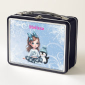 Gepersonaliseerde naam Metal Lunchbox (Voorkant)