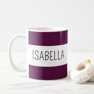 Gepersonaliseerde naam Mok kerstcadeau voor hem / 