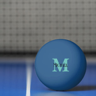Gepersonaliseerde naam Monogram Ping Pong Ball