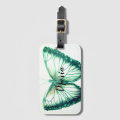 Gepersonaliseerde naam Mooie vlinder Bagagelabel (Voorkant (verticaal))