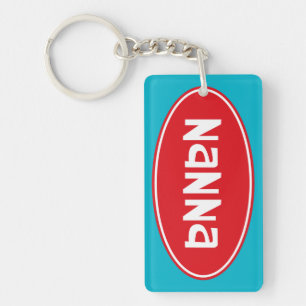 Gepersonaliseerde naam NANNA Sleutelhanger