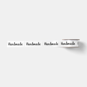 Gepersonaliseerde naam- of logolabels voor handgem lint
