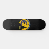 Gepersonaliseerde naam of Monogram Deck Perfect Ni Skateboard (Horizontaal)